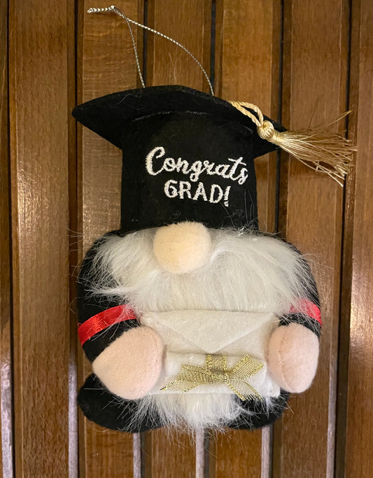 Graduation - Plush Gnome Gift Card Holder