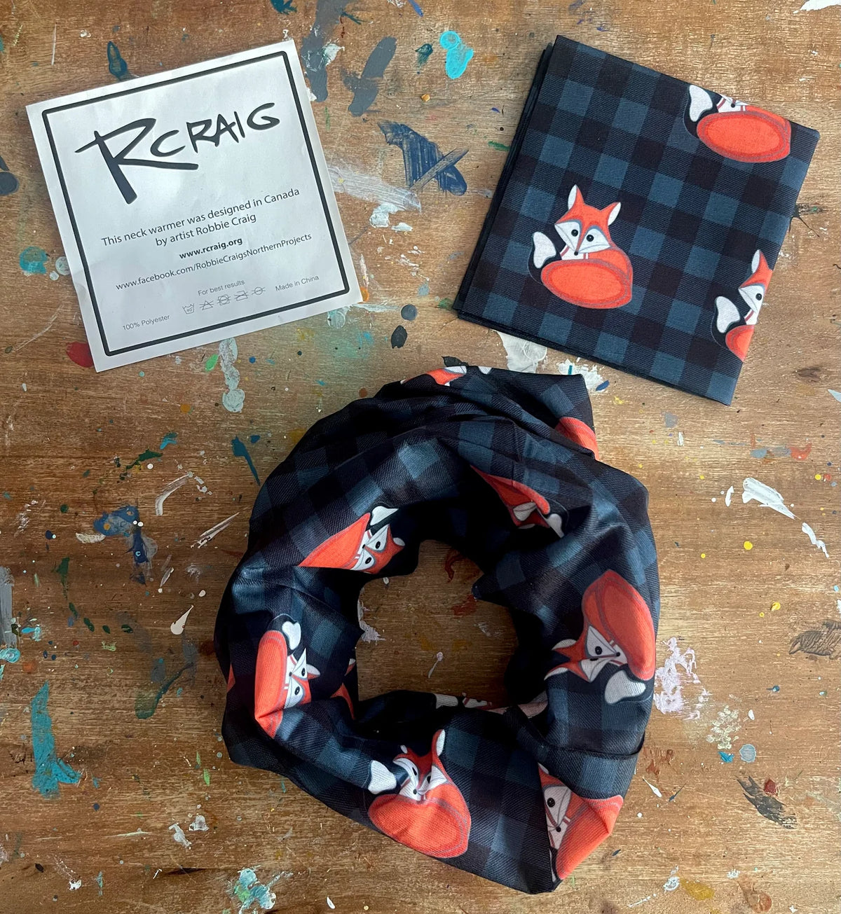 RCraig Artwork - Neck Warmer - Multipurpose - Assorted Varieties