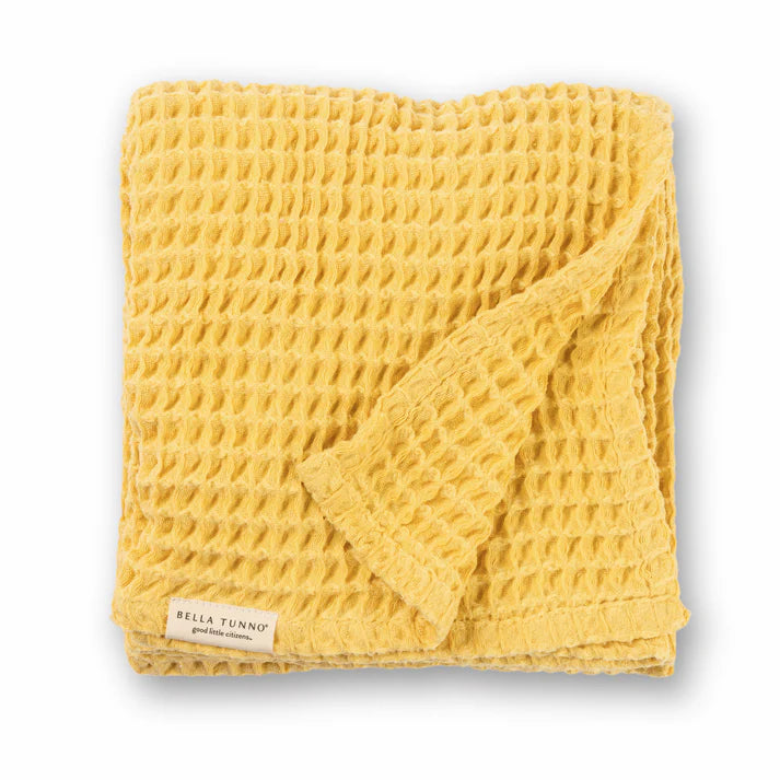 Bella Tunno - Waffle Baby Blanket - Sunshine