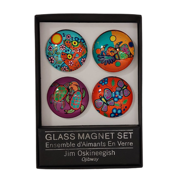 Souvenir - Glass Magnet Set
