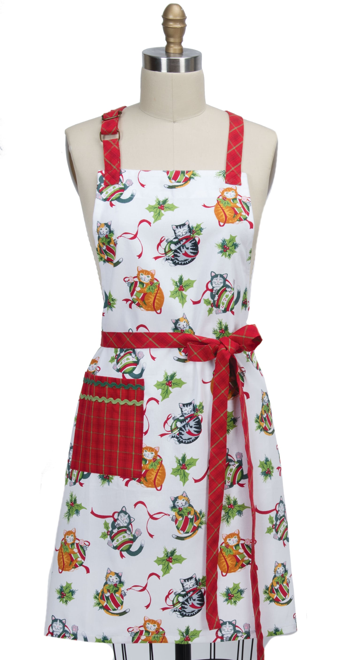 Christmas - Meowy Christmas Chef Apron
