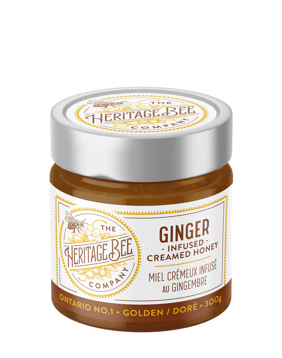Heritage Bee Co. - Ginger Creamed Honey - 300g
