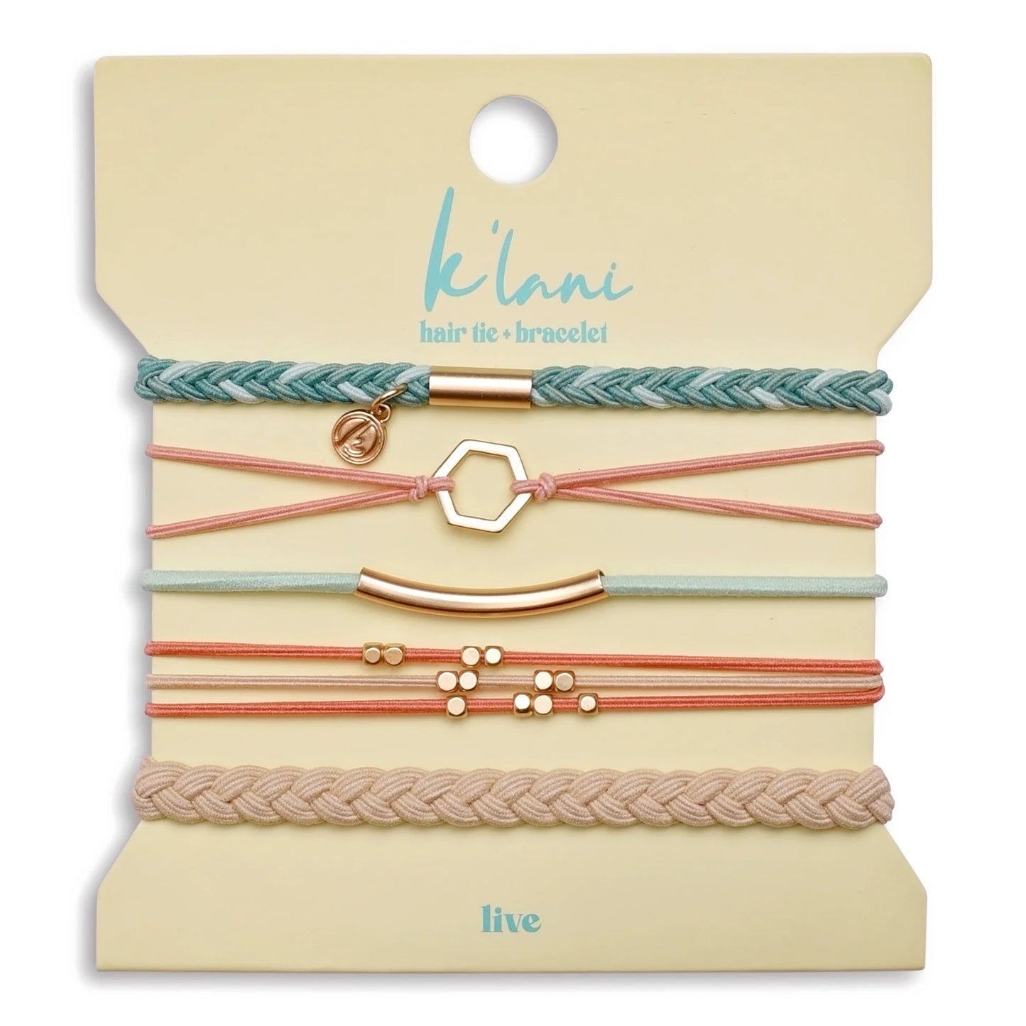 K'Lani Hair Tie & Bracelet - Live