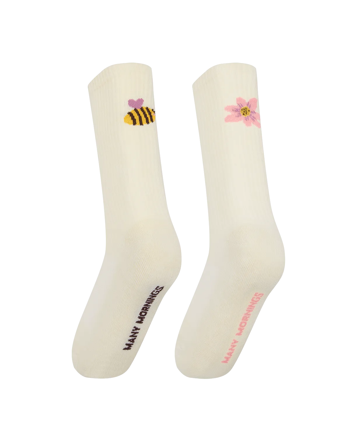 Many Mornings Socks - Busy Bee