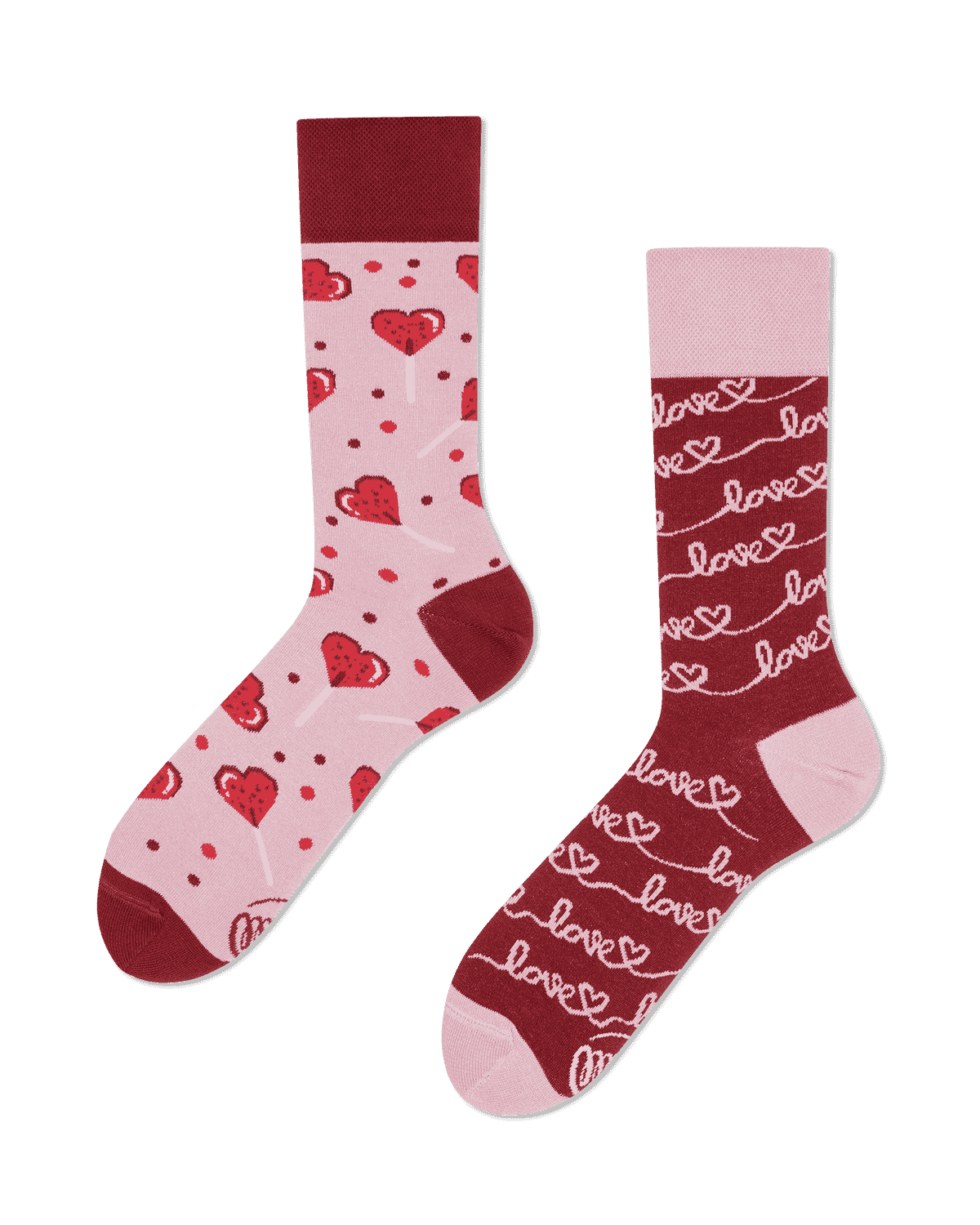 Many Mornings Socks - Love Story