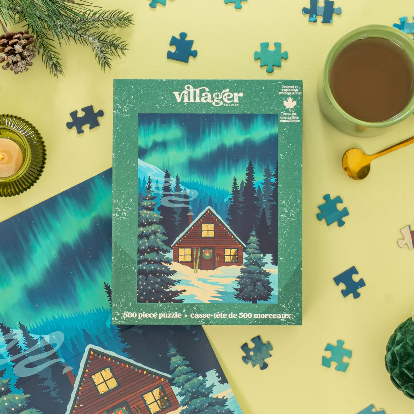 Villager Puzzle - Diana Pinnell - Northern Cabin