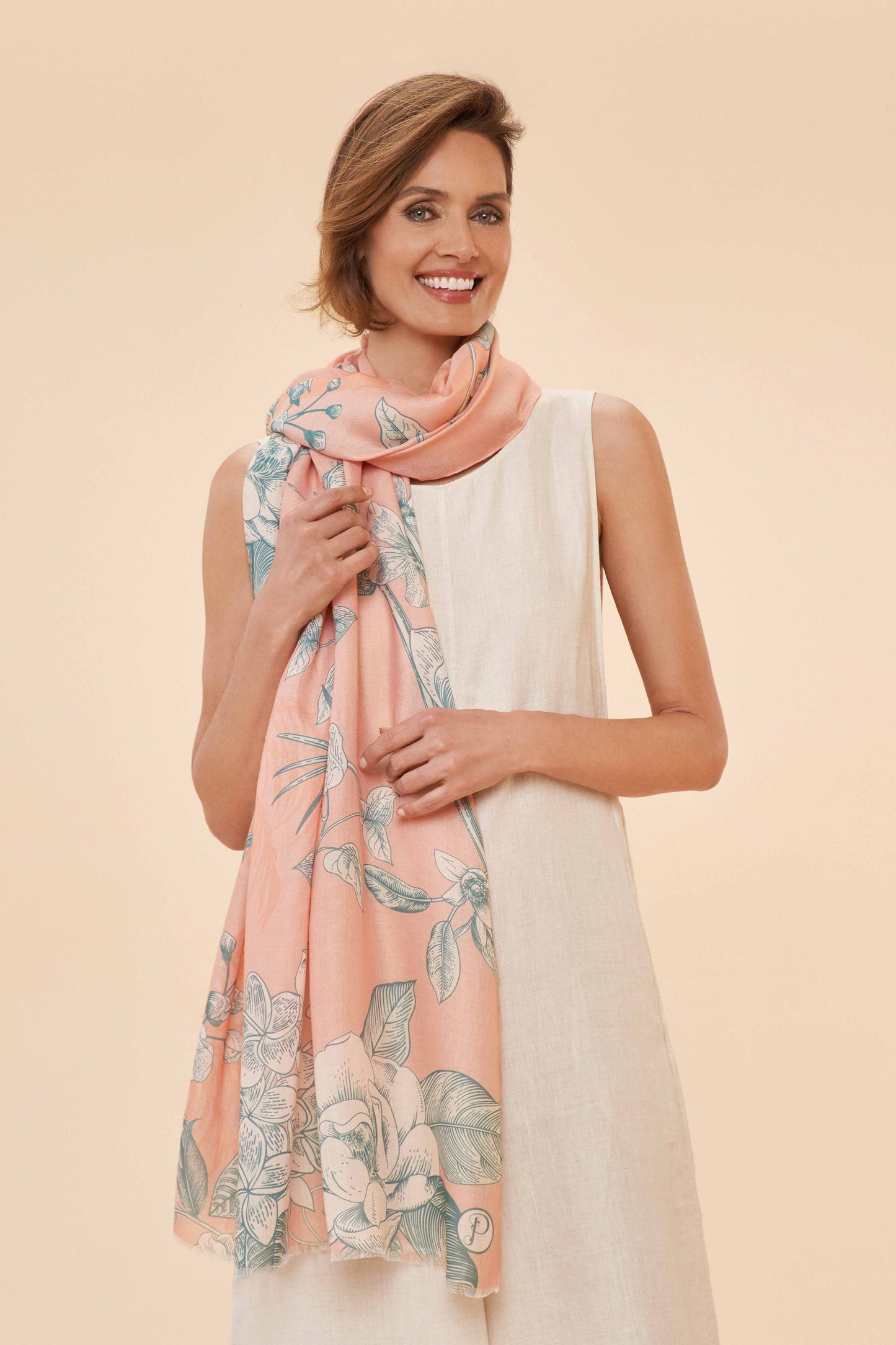 Powder Collection - Print Scarf - Floral Jungle