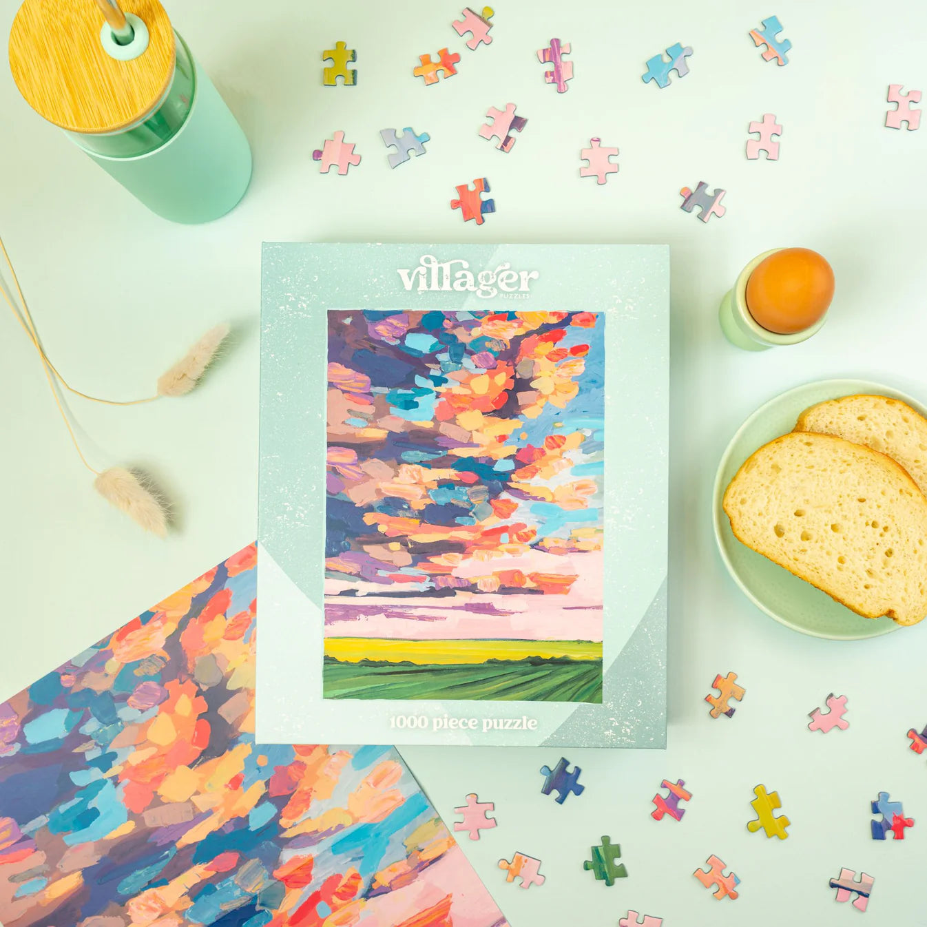 Villager Puzzle - Amy Dixon - Prairie Sky