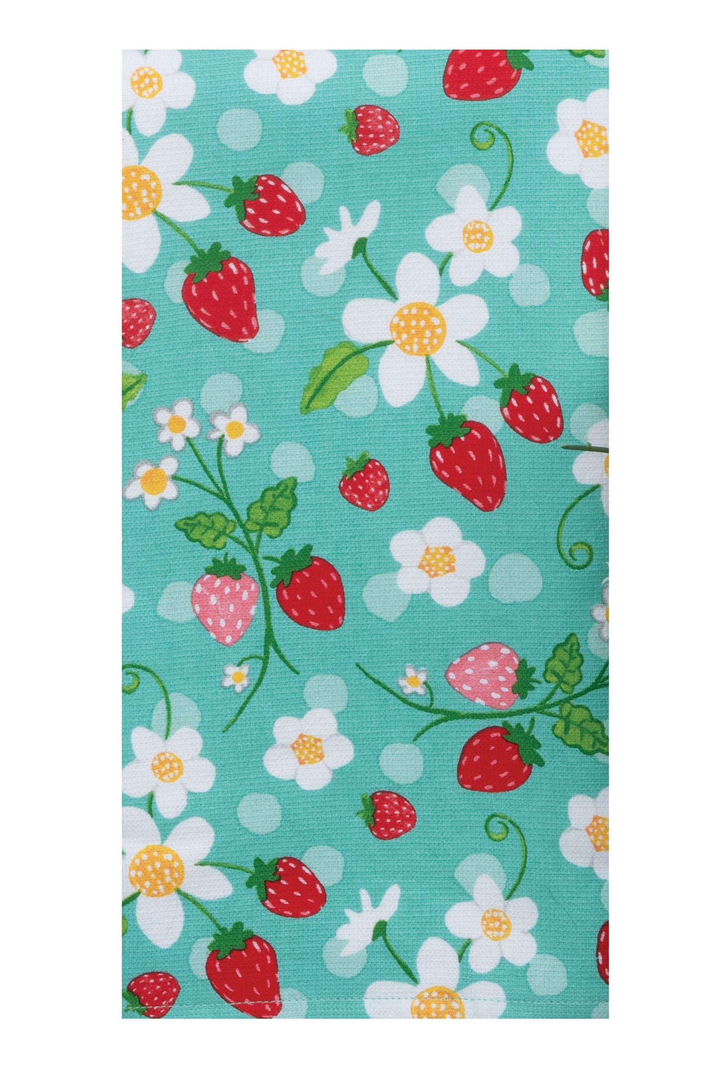 Dual Purpose Terry Towel - Strawberry Toss
