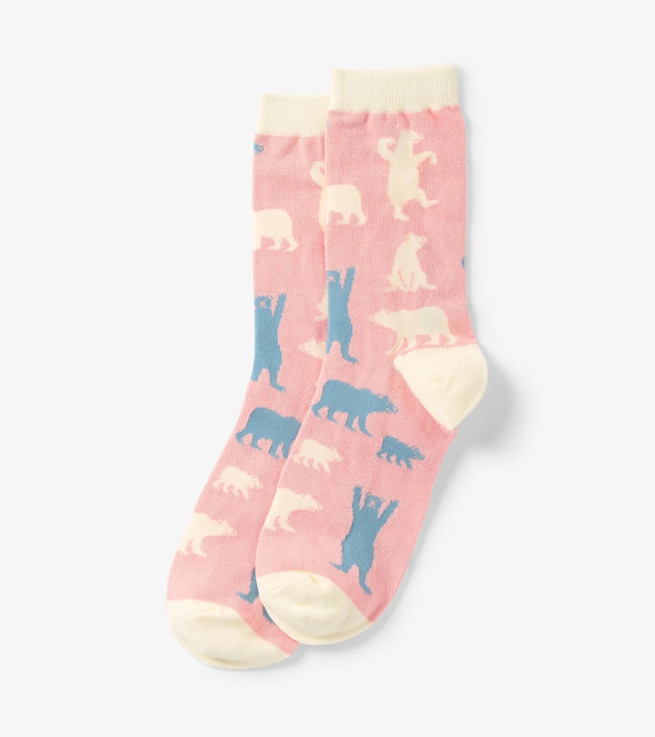 Socks - Little Blue House - Women's - Pink Polar Bears