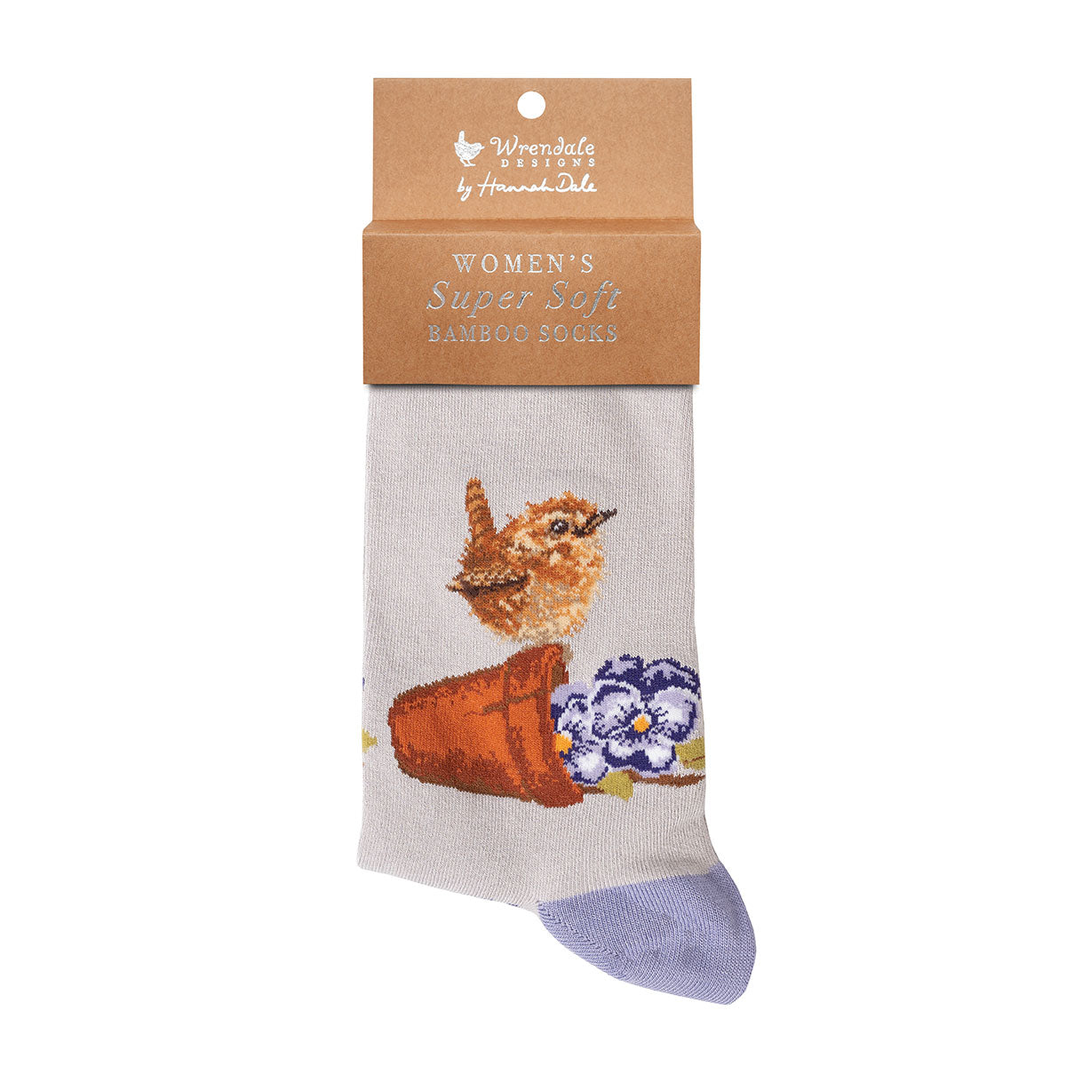 Wrendale Designs - Wren Socks - Pottering About