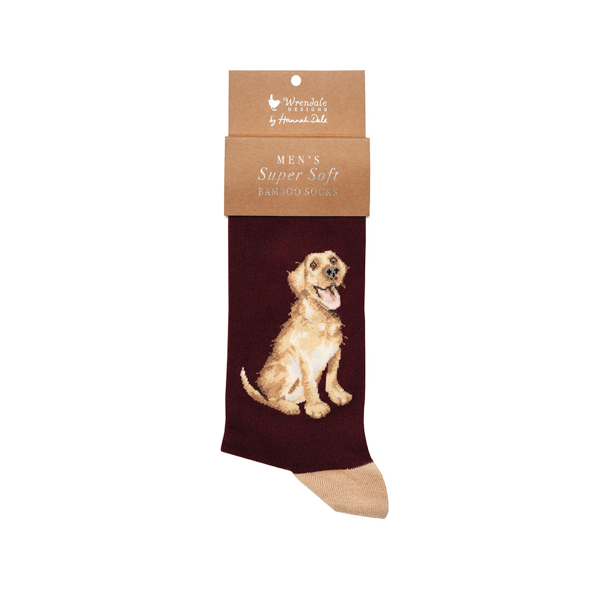 Wrendale Designs - Men's Socks - Golden Labrador - Good as Gold
