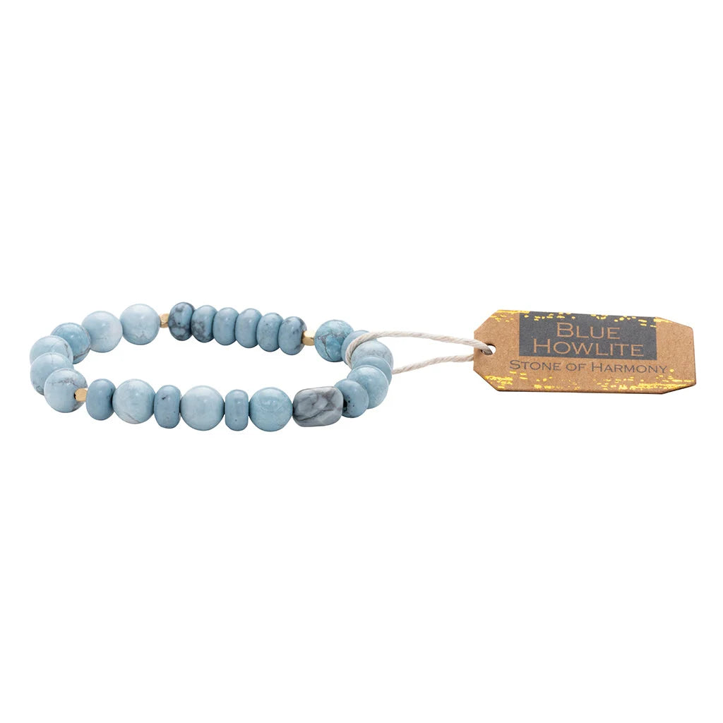 Scout Curated Wears - Bracelet - Blue Howlite