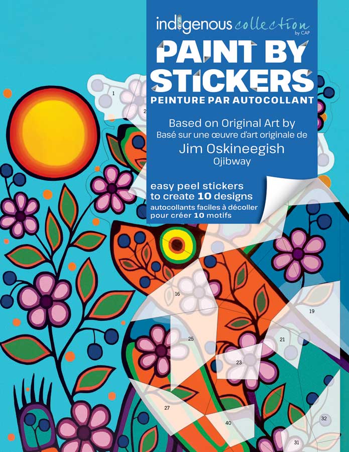 Indigenous Collection - Jim Oskineegish - Paint By Stickers