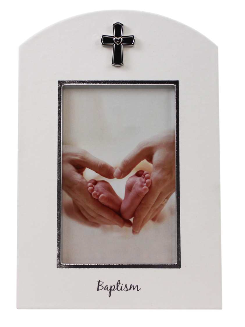 Frame - Baptism Frame with Cross