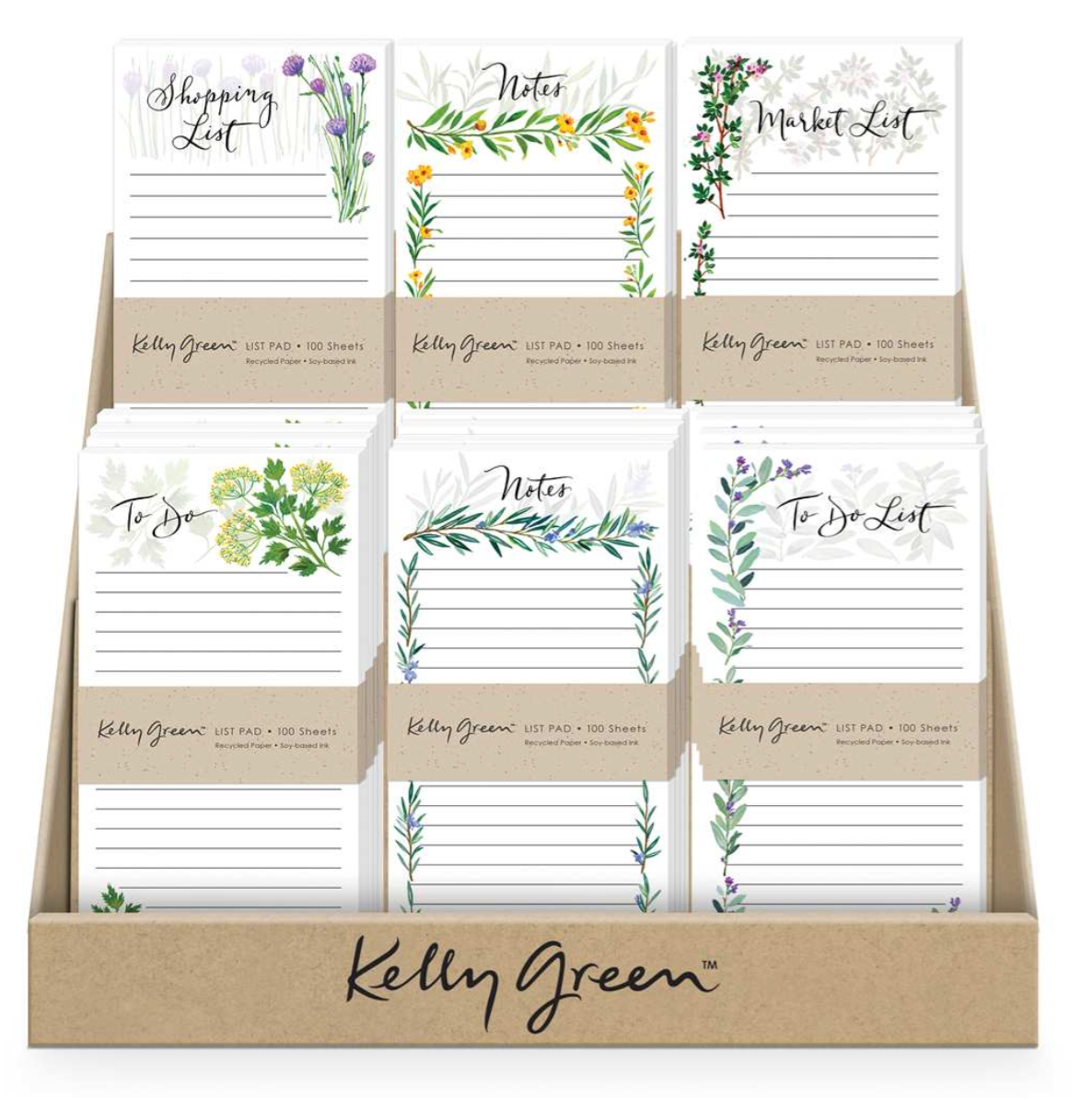 List Pad - Home Grown - Assorted Varieties