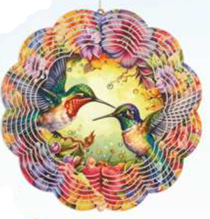 Garden - Wind Spinner - Dancing Hummers
