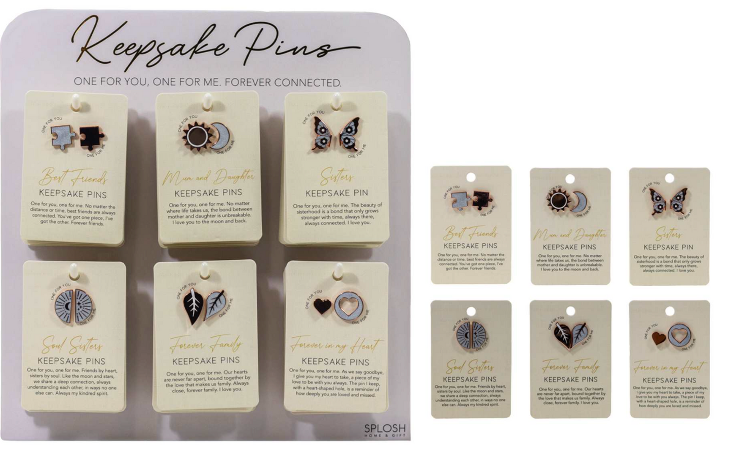Keepsake Pins - Assorted Varieties