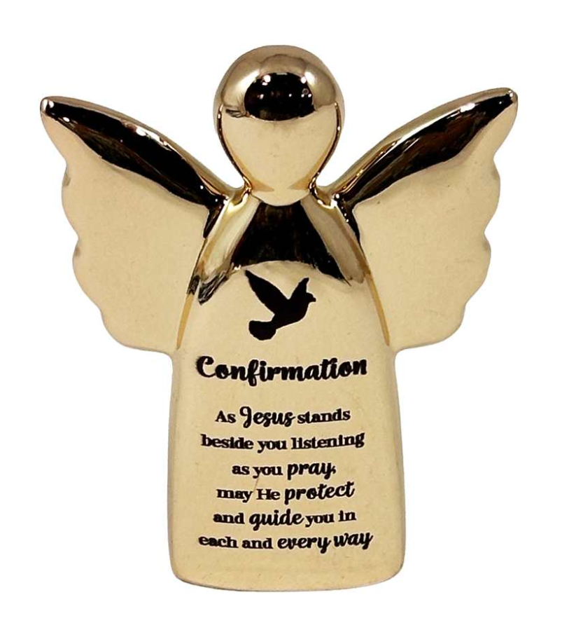Confirmation - Gold Plated Confirmation Angel
