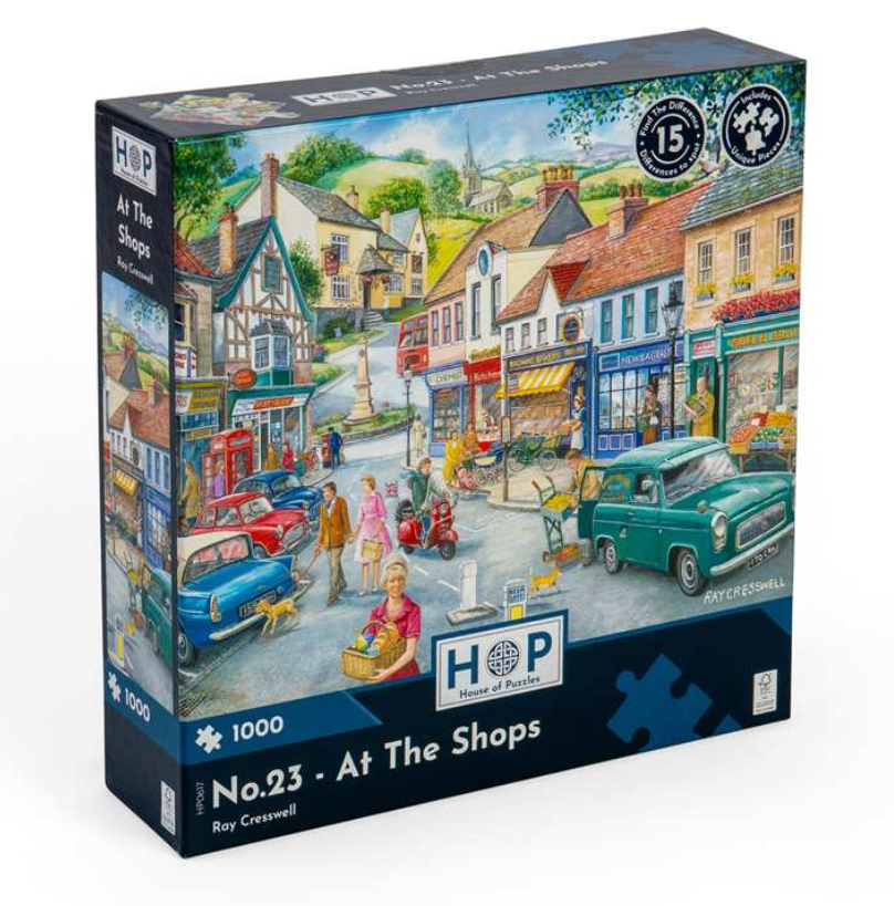 Hop Puzzle - Ray Cresswell - No. 23 At The Shops