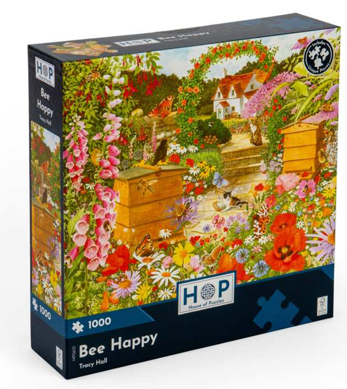 Hop Puzzle - Tracy Hall - Bee Happy