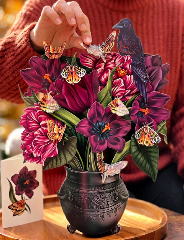 Pop-Up Flower Bouquet - Moonlight Garden