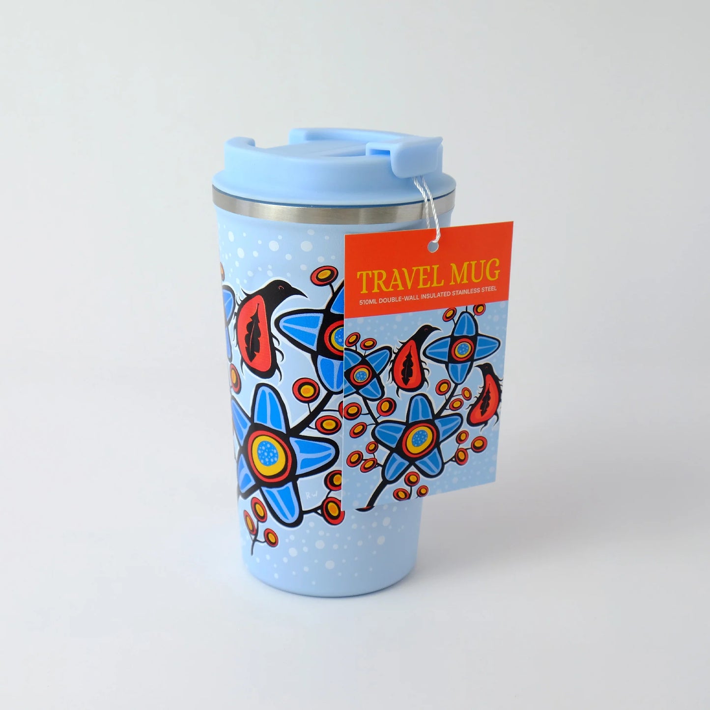 Drinkware - Ryan Woodruff - Travel Mug - Woodlandesque Florals