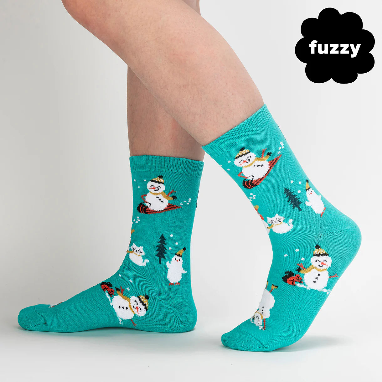 Women's Crew Socks - Having Snow Much Fun