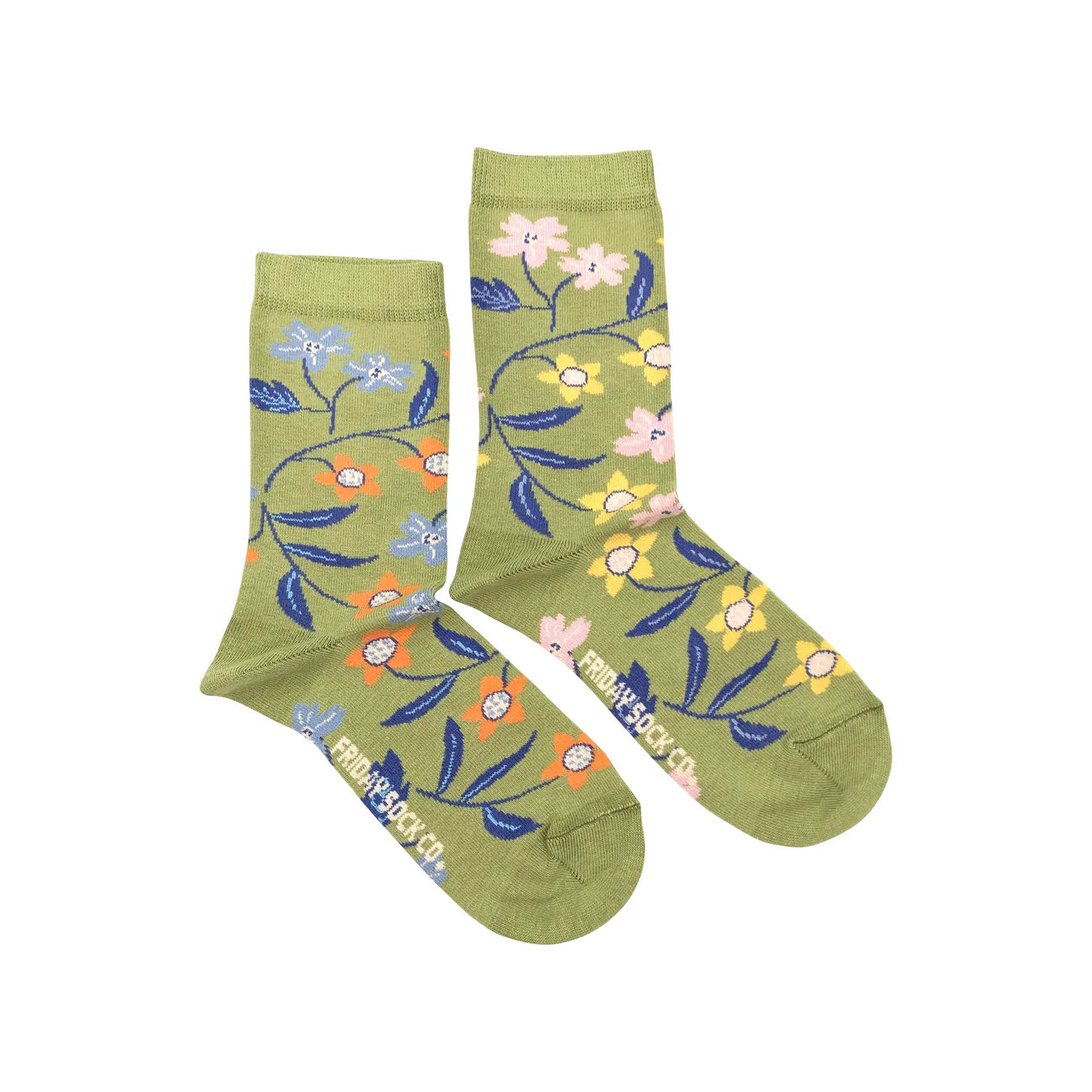 Friday Sock Co. - Women's Flower Vine Socks