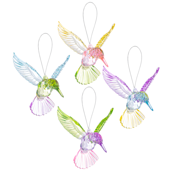 Garden - Hummingbird Sun Catchers - Assorted Colours
