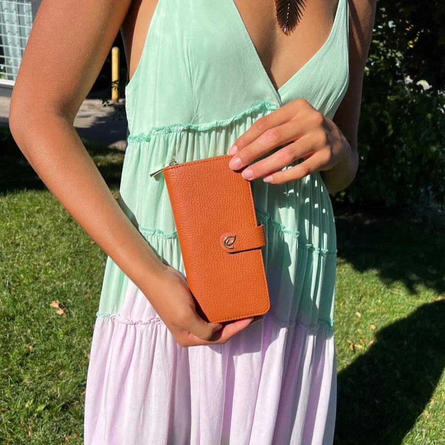 Espe - Cora Clutch Wallet - Tan