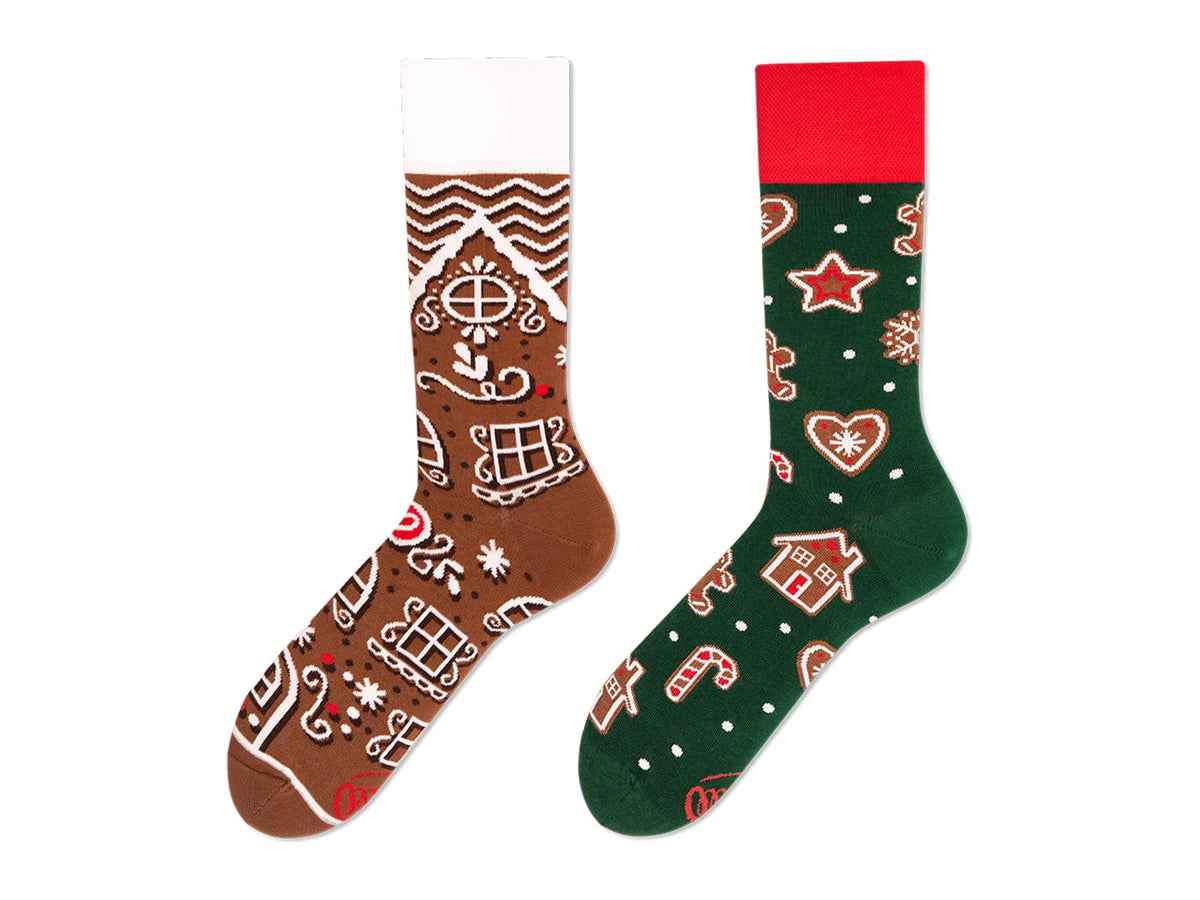 Many Mornings Socks - The Gingerbread Man