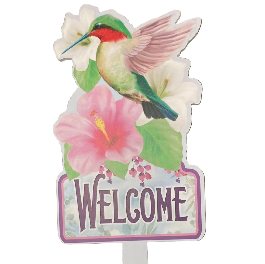 Garden - Hummingbird Stake