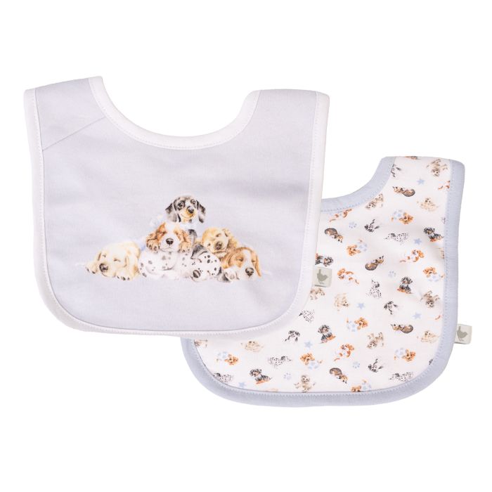 Wrendale Designs - Baby Bib - Little Paws