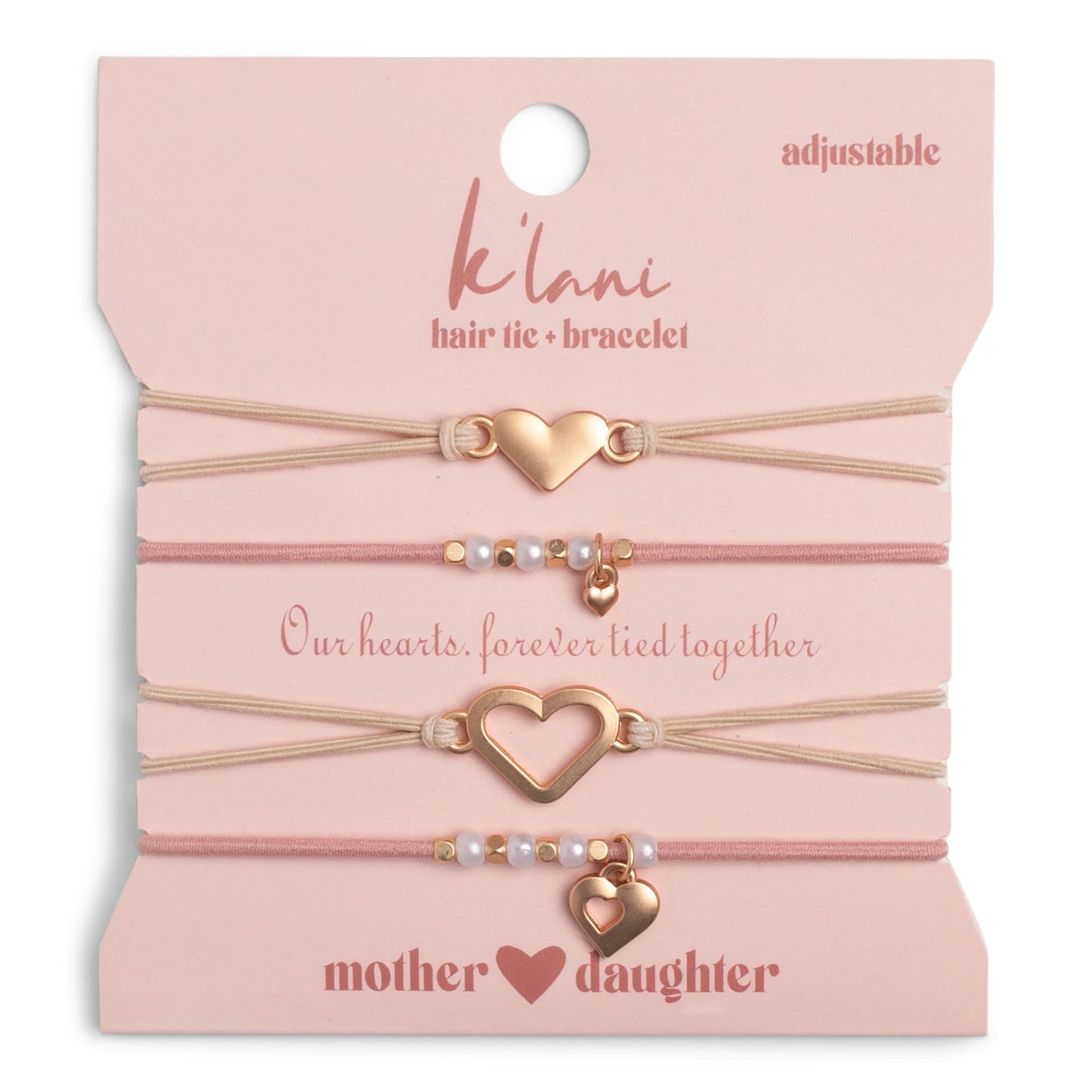 K'Lani Hair Tie & Bracelet - Mother/Daughter