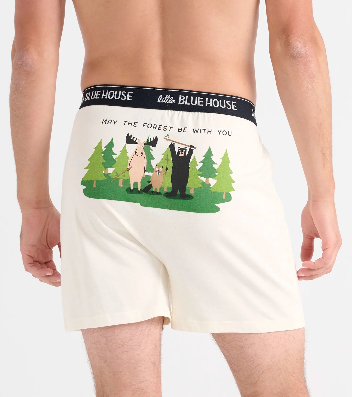 Men's Boxer Shorts - May the Forest be With You