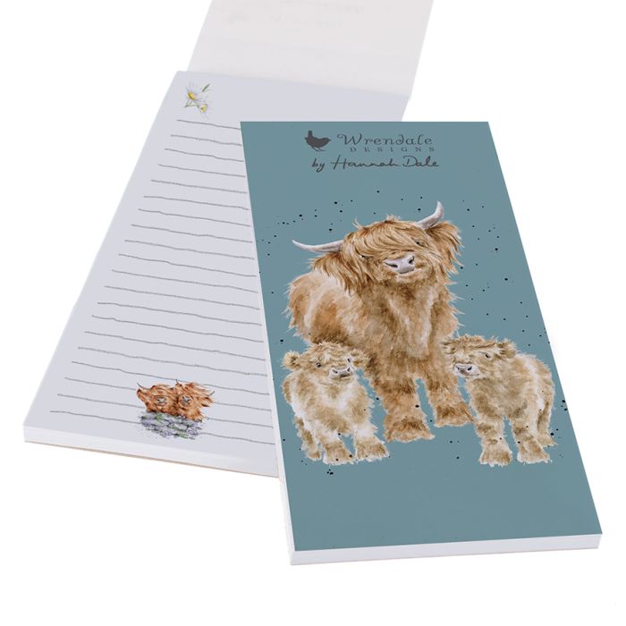 Wrendal Designs - Shopping Pad - Highland Cow