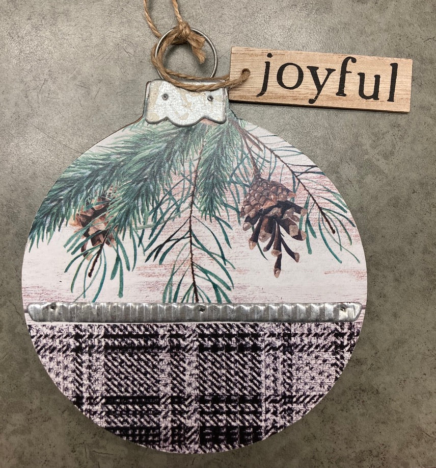 Christmas - "Joyful" Ornament
