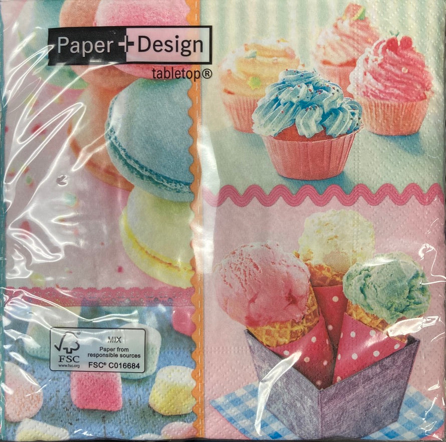 Napkins - Lunch - Creamy