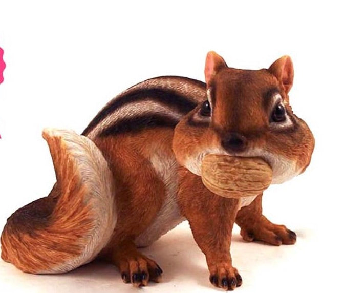 Garden - Chipmunk Statue