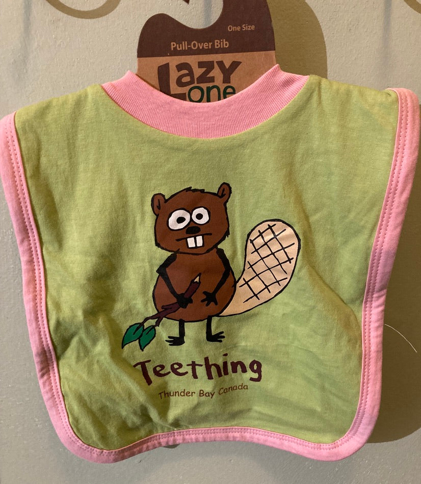 Baby - Bib - Thunder Bay, Canada - "Teething"