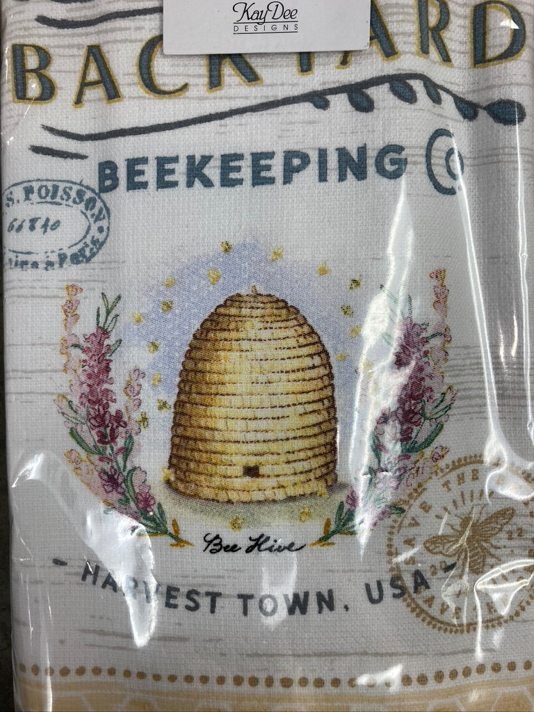 Tea Towel - Backyard Beekeeping