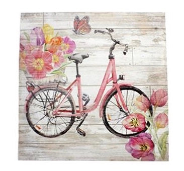 Sign - Wood Bicycle Signs - Assorted Varieties