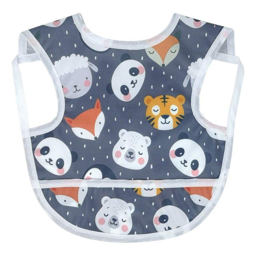 Béké Bobo - Water Proof Bib - Animal Faces