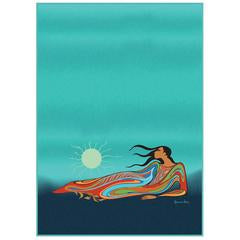 Oscardo - Maxine Noel - Microfibre Tea Towel - "Mother Earth"