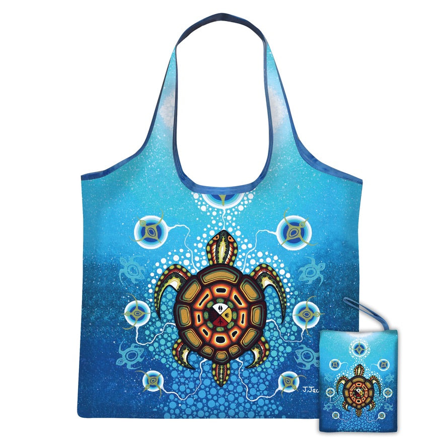 Oscardo - James Jacko - Reusable Bag - Medicine Turtle