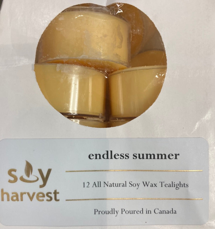 Soy Harvest Candles - Endless Summer - Tea Lights
