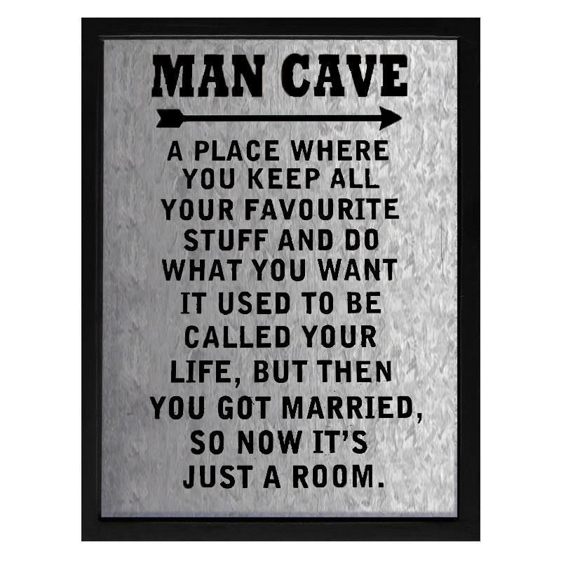 Sign - Man Cave
