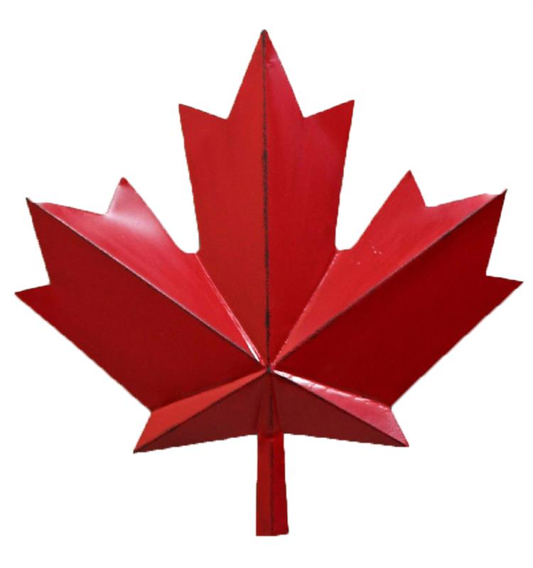 Souvenir - Metal Maple Leaf Wall Art