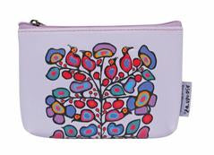 Oscardo - Norval Morrisseau - Coin Purse - "Woodland Floral"
